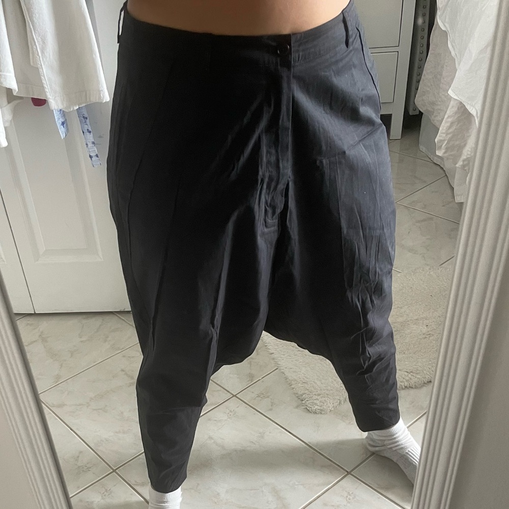 Y-3 drop crotch pants